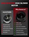 Ac Blower Motor For Volkswagen Cc Eos Golf Gti Jetta Passat Rabbit Tiguan Heater Fan Replacement Part 700182