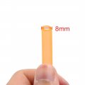 Uxcell 18m Length Orange Silicone Vacuum Fuel Gas Hose Tube Pipe For Car