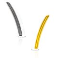 Chrome Amber Light Led Front Side Marker Lights For 2018-2024 Lexus Lc500 Lc500h W Turn Signal Lamp Assembly 2pcs Quality 