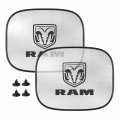 Ipick Image For Ram Logo Car Side Window Mesh Sun Shades Baby Children Uv Protection 2 Pack