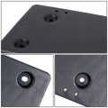 Factory Style Front License Plate Mounting Bracket Compatible With Rio 12-15 Matte Black
