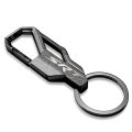 Dodge Srt Laser-etched Topographic Black Carabiner Style Snap Hook Metal Key Chain Official Licensed 