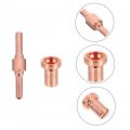 Veemoon 80 Pcs Wenzhou Suite Consumables Cutting Machine Component Electrode Head Nozzle Accessories Copper
