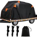 900d Trailerable Atv Cover Water-proof Wind-proof 4 Wheelers Outdoor Storage 3 Adjustable Straps Heavy Duty Cover For Polaris 