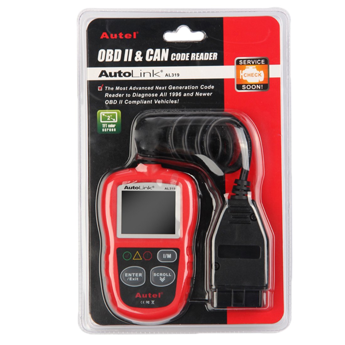 Autel Autolink Al319 Obd Ii Can Scan Tool