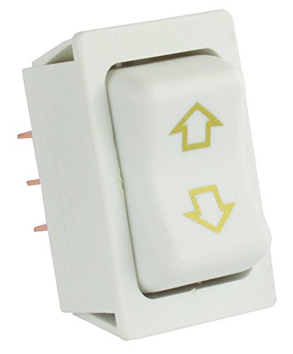 Jr Products 12095 White Replacement Slide-out High Current Motor Switch