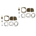 The Rop Shop Pack Of 2 Carburetor Repair Kit For 1999 Omc Johnson 115hp 150hp J150wplees