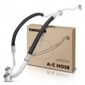 A-premium A C Suction And Discharge Line Hose Assembly Compatible With Chevrolet Gmc Models C6500 C7500 Kodiak Topkick L6 7 8l