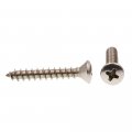 Prime-line Sheet Metal Screw Self-tapping Oval Head Phillips 10 X 1-1 4 In Grade 18-8 Stainless Steel Pack Of 100