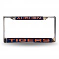 Auburn Tigers Laser Chrome Frame From Rico 