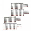 Tom Auto Parts 10pc Head Bolts Set Both Heads For Gm Chevy Car Truck Pontiac 4 8l-7 0l V8 16v Ohv L20 L33 L76 L92 L96 L99 Lc9 