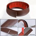 Uxcell Peel And Stick Floor Edging Trim Strip 2 75 Wide Pvc Carpet To Tile Transition For Laminate Doorway Height Less Than