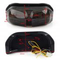Liru Abs Led Tail Integrated Light Brake Turn Signal Lamp Blinker Smoke For Yamaha Fz 8 Fazer 2010-2013 Fz-1 2006-2013