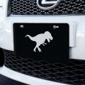 Graphics More Dinosaur Tyrannosaurus Rex Black White Novelty Metal Vanity Tag License Plate