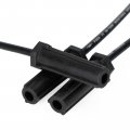 Topteng 8pcs Square Ignition Coil Spark Plug Wires 12611424 Fit For Gm Hummer Isuzu Cylinder Engines V8 4 8l 5 3l 6 0l 8 1l