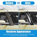 X Autohaux Windshield A-pillar Trim Panel For Ford Explorer 2011-2019 Front Right Passenger Outer Side Replaces 926-451