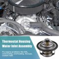 Uxcell No 21230-6n200 21230-6n20a 21230-3rc0a Car Engine Coolant Thermostat Housing Assembly For Nissan Rogue 2008-2015