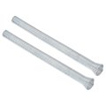 2pcs 13 78 X0 76 Spring Tube Bender For Pipe O D 3 4 Bending Copper Tubing Spiral Aluminum And Thin Wall Steel Silver 