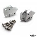 Httmt- Us-ya-fjr13-jgm- 1 Inch Front Silver Handlebar Riser Spacers Kit Compatible With 2001-2005 Fjr1300