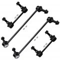 Ocpty New 4-piece Sway Bar End Link Fit 2015-2018 Ford Edge 2013-2018d Fusion 2016-2018 For Lincoln Mkx For Mky New 4-piece