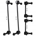 Ocpty New 4-piece Sway Bar End Link Fit 2015-2018 Ford Edge 2013-2018d Fusion 2016-2018 For Lincoln Mkx For Mky New 4-piece