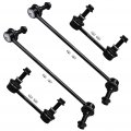 Ocpty New 4-piece Sway Bar End Link Fit 2015-2018 Ford Edge 2013-2018d Fusion 2016-2018 For Lincoln Mkx For Mky New 4-piece
