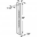 Prime-line U 10902 Mega-jamb Reinforcing Kit For 1-3 8 In Doors Steel White Single Pack