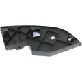 Front Bumper Trim Filler For Gmc Yukon Xl 1500 2007 2014 Outer Driver Side Black Denali Hybrid Gm1088179 10376175 