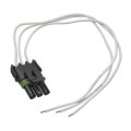 Electrical Connector For Isuzu Trooper 1990 1991 Plastic Male Pin Terminal Push On Oval Replacement Part Number