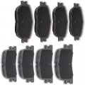 Automotive Replacement Brake Pads Front Rear Fit For Lexus Es300 2002 For 2003 Es330 2004-2006 Toyota Camry 2005-2006