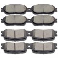 Aintier Automotive Replacement Brake Pads Front Rear Fit For Lexus Es300 2002 For 2003 Es330 2004-2006 Toyota Camry 2005-2006