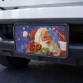 Graphics More Christmas Holiday Santa Presents Candy Canes Novelty Metal Vanity Tag License Plate