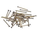 70pcs Small Tiny Nails 1 5x25mm Dxl Brass Hardware Round Head Nail For Wooden Diy Projects Decorative Boxes Household Bronze 