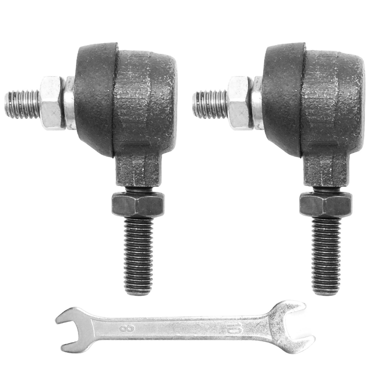 2 Pcs Steering Ball Joint Kit For Coleman Kt196 Ck196 Realtre Rtk200 196cc 6 5hp Go Karts Spindle Knuckle Joints With Wrench
