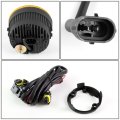 3 5 Inches Round 5w Led Projector Driving Fog Lights Compatible With Ni2590103 Driver And Passenger Side Amber Lens