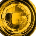 3 5 Inches Round 5w Led Projector Driving Fog Lights Compatible With Ni2590103 Driver And Passenger Side Amber Lens
