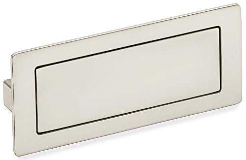 Schwinn Z075 Covered Flush Pull Satin Nickel