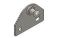 Straight Bracket For Gas Support Strut Shock 2 Bolt 10mm Ball 