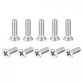 Uxcell 1 4-20x7 8 Flat Head Machine Screws Phillips 304 Stainless Steel Bolts 25pcs