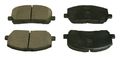 089-1658 Rear Brake Pads For Car Vehicle Specific Fit With Precision Cut Edges And Shims Included 