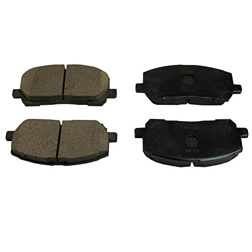 089-1658 Rear Brake Pads For Car Vehicle Specific Fit With Precision Cut Edges And Shims Included