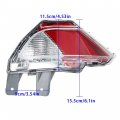 Waltyotur Left Side Drive Rear Bumper Reflector Light Replacement For 2016 2017 2018 Rav4 81480-0r040 To2883107n