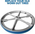2 Pcs Urethane Band Saw Tire Fits Rockwell Lbs-26saw 125 Thick Ultra Duty Band Wheel Long Lasting Bandsaw Tires No Adhesive