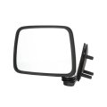 Door Mirror Driver Side For Nissan Pickup 1995 1996 1997 Chrome Cover Black Base Manual Adjust Non Heated Folding Ni1320109 