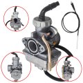 Antuko Motorcycle Carburetor With Throttle Cable Replacement For Xl70-sl70-xl75-xr80-xr80r-crf80f