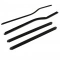 Gxywady 4 Pcs Outer Door Weatherstrip Seal Replacement For Super Duty 1999-2014 F81z-2521452-aa F81z-2521453-aa F81z-2625596-aa
