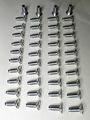 44 Ea Stainless Steel 1976-2006 Jeep Cj Yj Tj Windshield Doors Tailgate Torx Screws New 