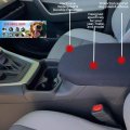 Auto Console Covers Car Cover Fits The Toyota Rav4 2019-2024 Specifically Designed To Fit Your Center Armrest Black