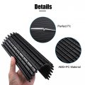 X Autohaux Center Console Cup Holder Slide Cover Set 51166954943 Roller Blind For Bmw X5 2006-2013 X6 2007-2014