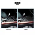 X Autohaux Center Console Cup Holder Slide Cover Set 51166954943 Roller Blind For Bmw X5 2006-2013 X6 2007-2014